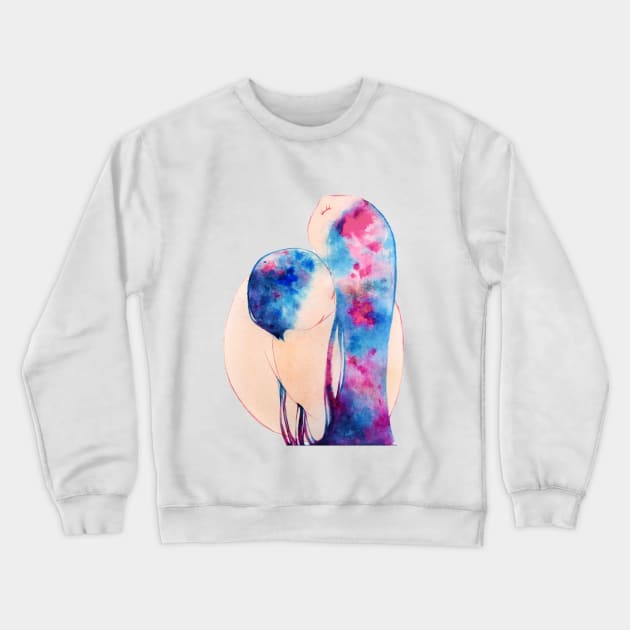 Hug Crewneck Sweatshirt by MinranZhang